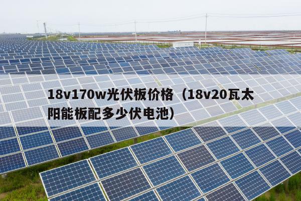 18v170w光伏板价格（18v20瓦太阳能板配多少伏电池）